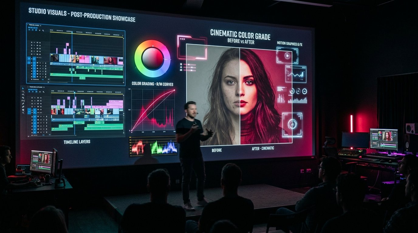 Cinematic Video Editing, Color Grading and Photo Retouching Showcase